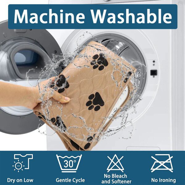 Tapis Imperméable Réutilisable pour Chien & Chat – Protection Canapé