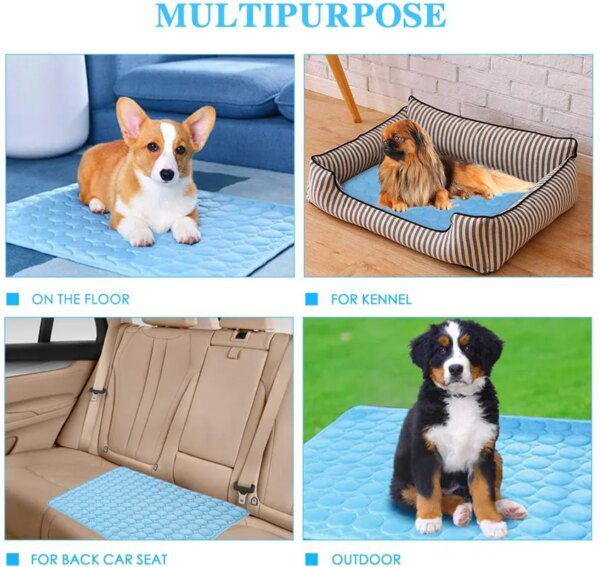 Tapis de Refroidissement d’Été Réutilisable pour Chien & Chat