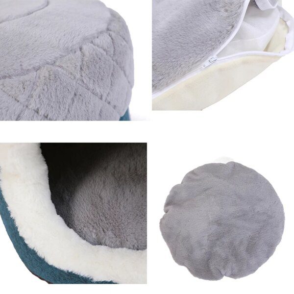 Niche PlushCocoon™ – Le nid en peluche douce et chaude