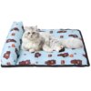 Coussin chat couverture respirante pour animaux de compagnie