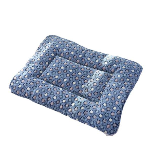 111725-56b945.jpg Coussin pour chat Tapis de Lit Doux et Court en Peluche pour Animaux de Compagnie