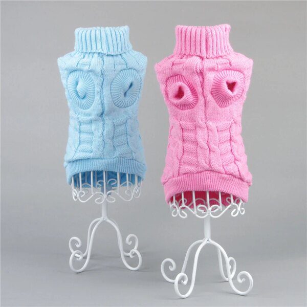 Pull pour chat d'hiver en coton chaud pour animal de compagnie