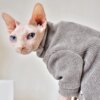 Pull d’Hiver Élégant & Chaud pour Chat Sphynx – Robe Confort