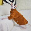 Pull d’Hiver Élégant & Chaud pour Chat Sphynx – Robe Confort