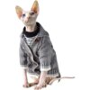 Pull d’Hiver pour Chat Sans Poils – Design Exclusif Spécial Sphynx