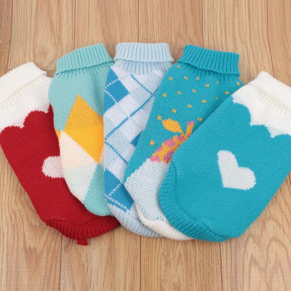 Pull à Capuche Cartoon pour Chat & Petit Chien – Sweat d’Hiver