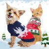 112878-0589d1.jpg Pull pour chat de Noël pour animaux de compagnie, vêtements chauds pour petits et moyens chiens