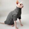 Déguisement pour chat – Pull en coton à col roulé pour chat Sphynx