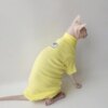 Déguisement pour chat – Pull en coton à col roulé pour chat Sphynx