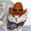 Chapeau Cowboy pour chat & petit chien – Accessoire photo western