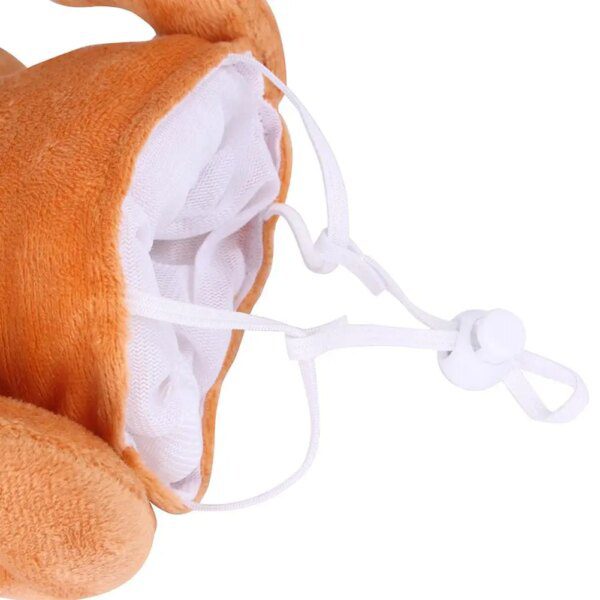 113627-670ee1.jpg Chapeau en peluche pour chat – Bonnet pilon mignon réglable