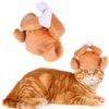 113627-81b8d9.jpg Chapeau en peluche pour chat – Bonnet pilon mignon réglable