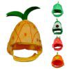 Bonnet pour chat & petit chien – Accessoire de sauna aux fruits mignons