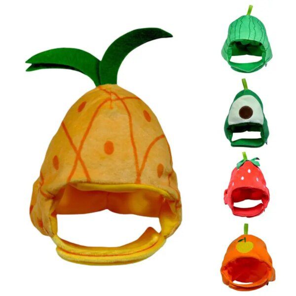 Bonnet pour chat & petit chien – Accessoire de sauna aux fruits mignons