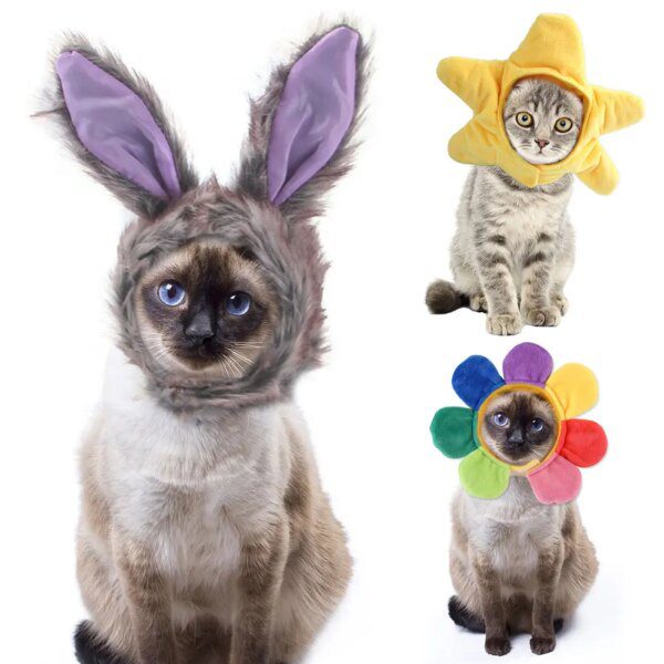 Bonnet mignon dessin animé pour chat & petit chien – Chapeau cosplay