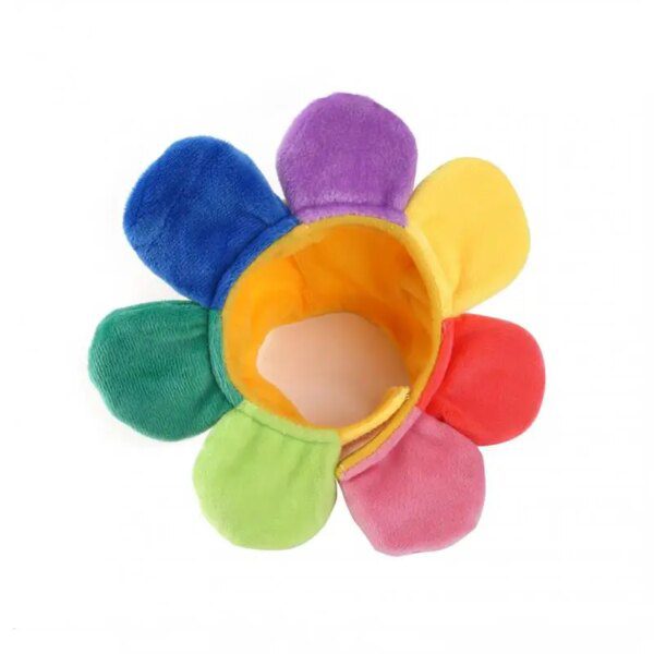 Chapeau Tournesol pour chat & chien – Déguisement Teddy fleurie