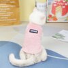 Pull pour chat Gilet chaud en velours pour chien et chat