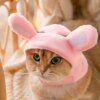Bonnet pour chat – Casquette à oreilles de lapin mignon
