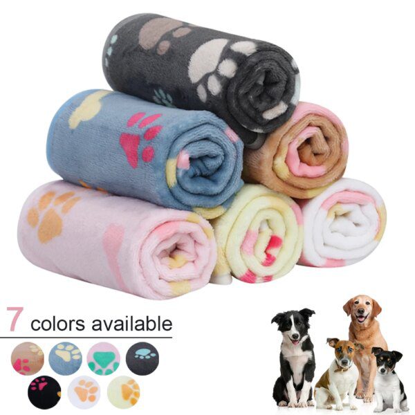 Couverture Chien en Flanelle Douce & Moelleuse – Chaleur