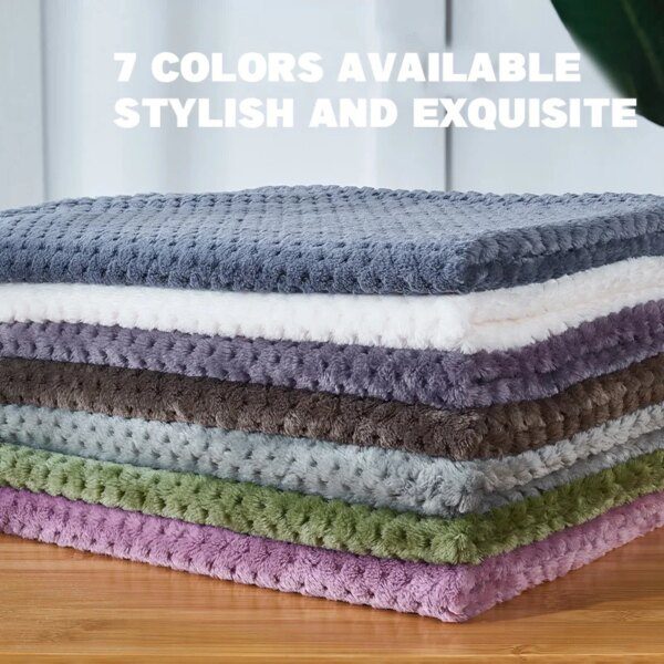 Couverture Chien en Peluche Douce & Chaude