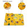 Couverture en flanelle douce à imprimé dessin animé – Drap de couchage chaud
