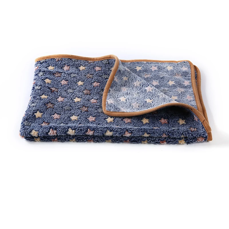 Dark blue star patte