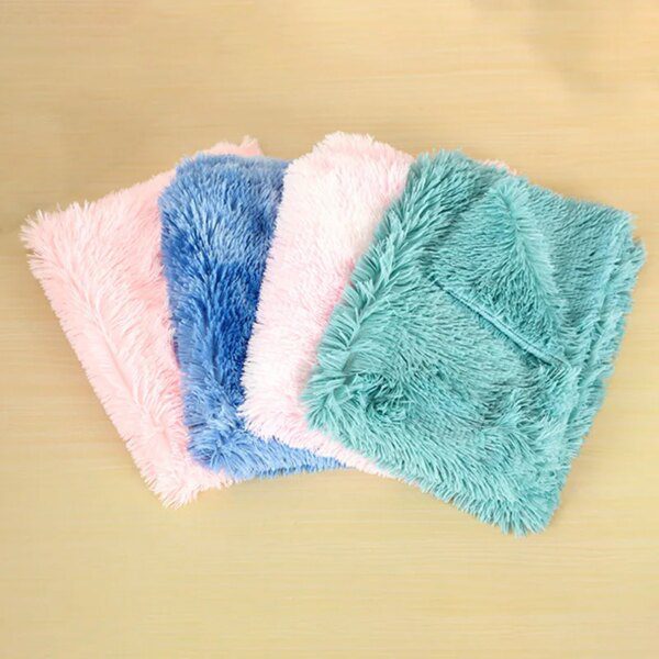 Longue couverture en peluche moelleuse – Tapis de couchage chaud
