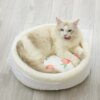 116301-272427.jpg Panier Chat Princesse avec Auvent – Lit Rond Cocoon