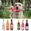 116716-c1fcc7.jpg Peluche pour Chien Créative – Bouteille de Bière, Jouet à Mâcher Doux