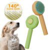 Brosse de Toilettage pour Chat & Chien – Nettoyage en 1 Clic