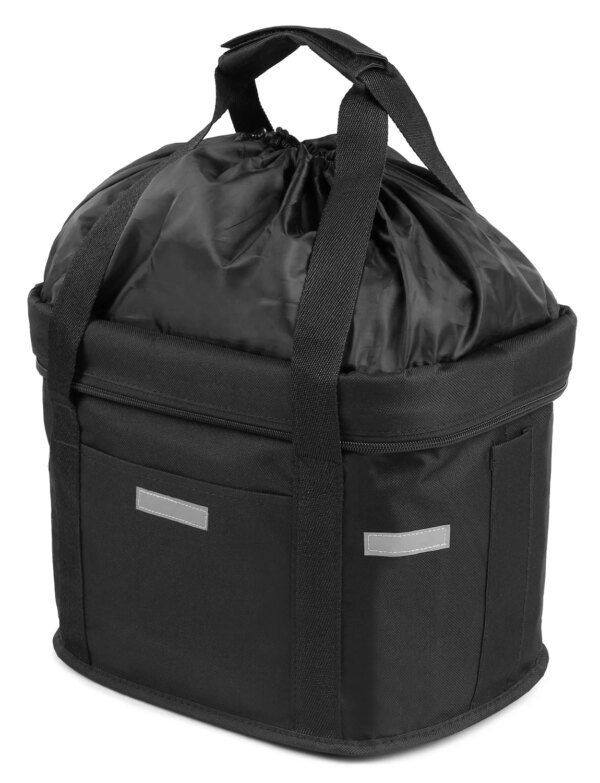 Panier vélo chat en toile étanche – Panier avant guidon