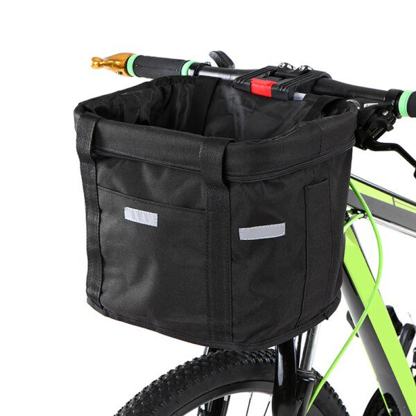 Panier vélo chat en toile étanche – Panier avant guidon