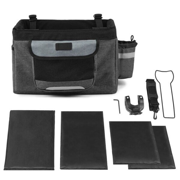 Panier vélo pliable pour chat & petit chien – Sac avant guidon
