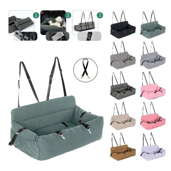 Grand Hamac de Voyage Pliable & Housse de Siège Auto Confort