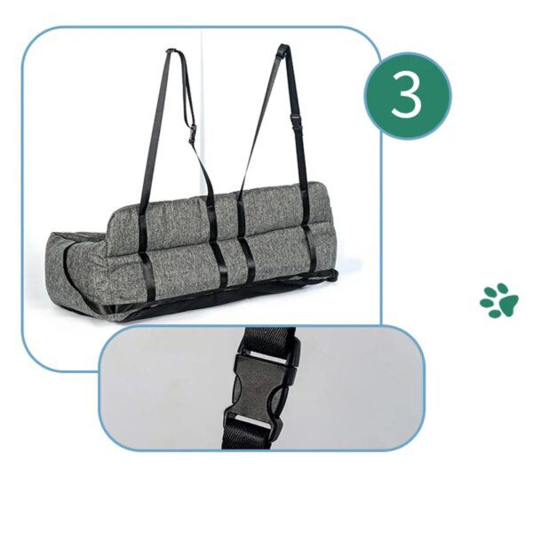 Grand Hamac de Voyage Pliable & Housse de Siège Auto Confort