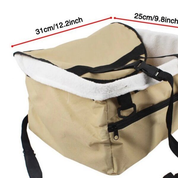 Siège Auto 2-en-1 Hiver & Hamac Pliant pour Chien et Chat