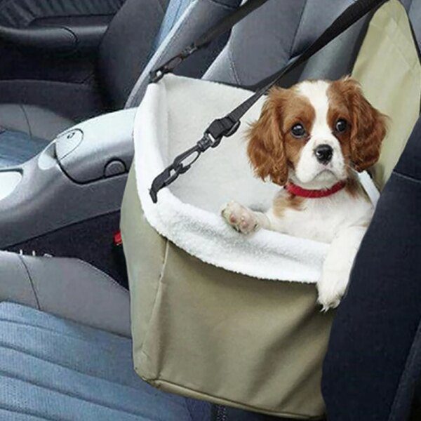 Siège Auto Hamac Pliant Chien – 4 Versions Tissu