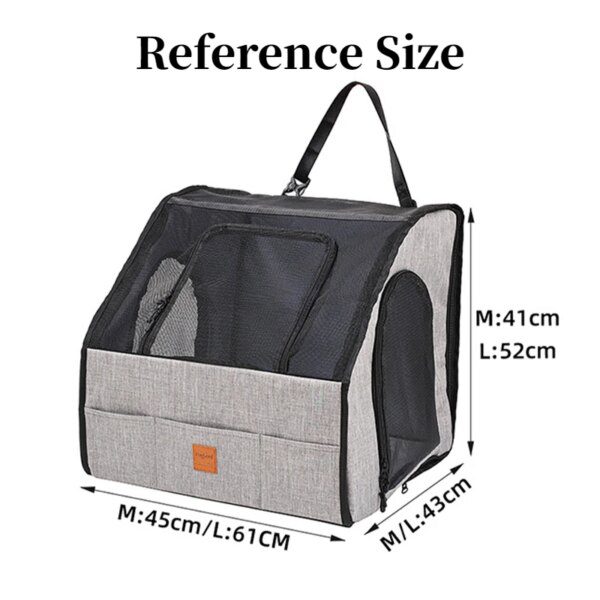 Siège Auto Étanche & Hamac Pliant pour Chien et Chat