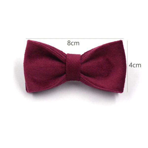 Collier Chat Personnalisé en Velours – Nœud Papillon Gravé