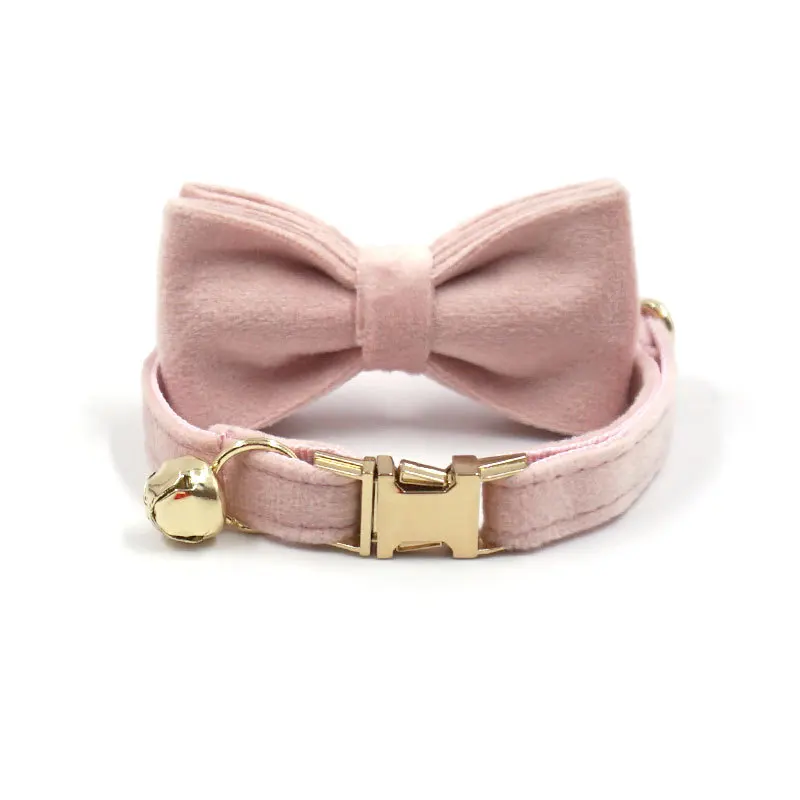 Pink Collar Bow