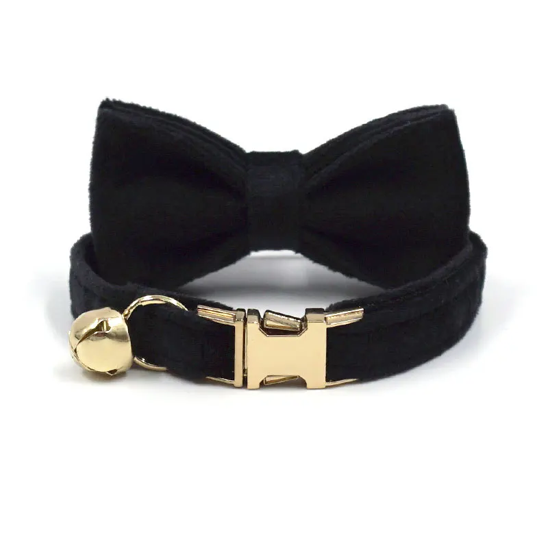 Black Collar Bow