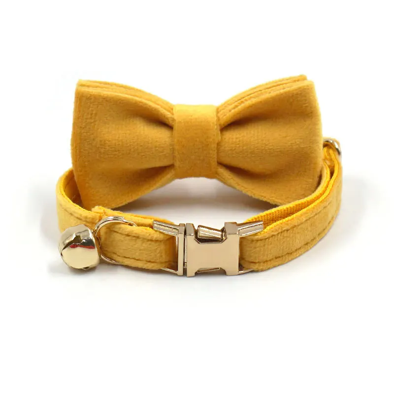 Yellow Collar Bow