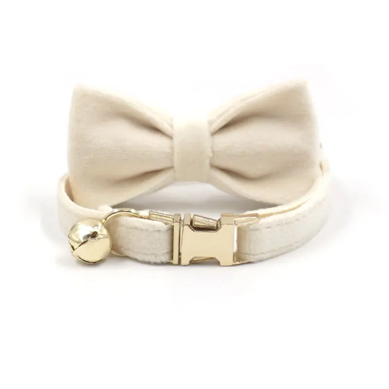 White Collar Bow