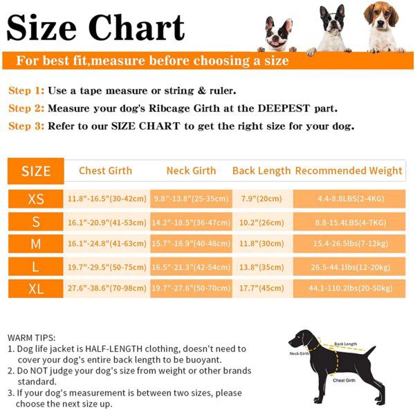 Gilet de sauvetage réfléchissant pour chien – Flottabilité sécurisée