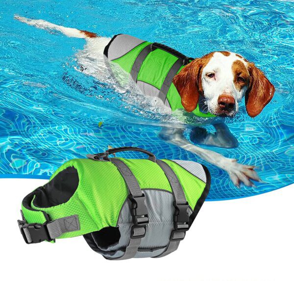 Gilet de sauvetage réfléchissant pour chien – Flottabilité sécurisée