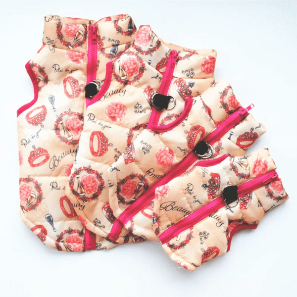 Manteau d’hiver chaud coupe-vent pour petit chien – Veste rembourrée