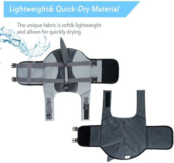 Gilet de sauvetage pour chien EMUST 🛟 sécurité aquatique