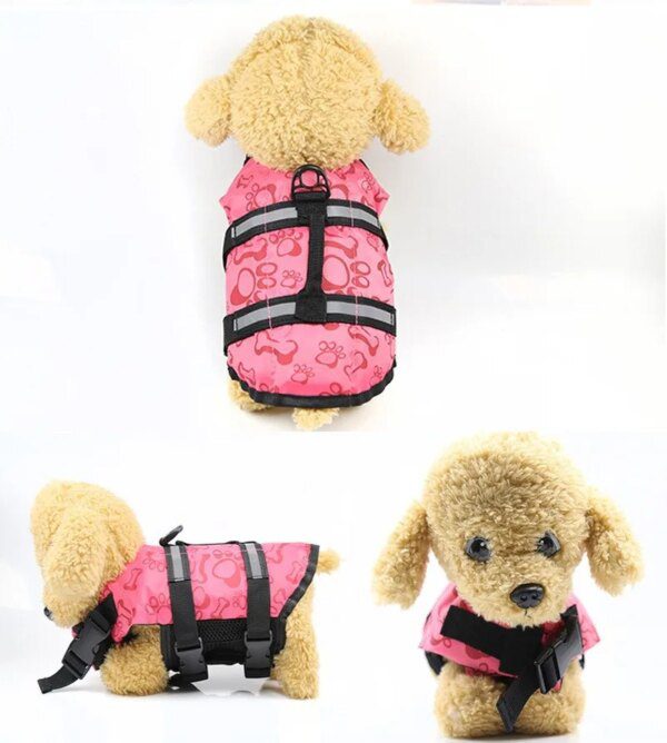 gilet sauvetage chien Puppy Rescue Natation Wear Vêtements de sécurité GlaSwimming XS-XL