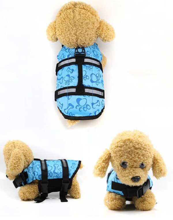 gilet sauvetage chien Puppy Rescue Natation Wear Vêtements de sécurité GlaSwimming XS-XL