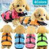 gilet sauvetage chien Puppy Rescue Natation Wear Vêtements de sécurité GlaSwimming XS-XL